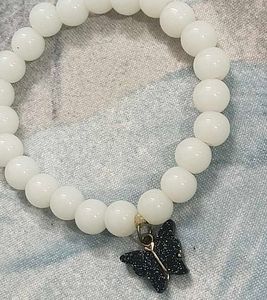 Bracelet with Butterfly Charm