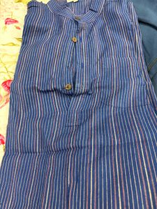 3 Kurta Set With White Pyjama