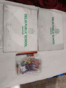 12 Colour Pencil ,Papers, Drawing Books