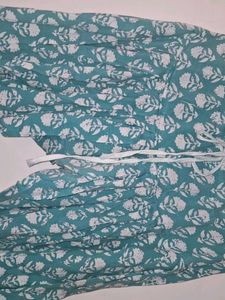 Printed Cotton Harem Pants