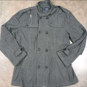 Imported Stylish Gray Woollen Coat