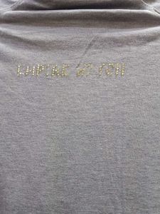 Graphic Print Grey T-Shirt