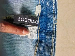 H&amp;M Denim Bandeau Top