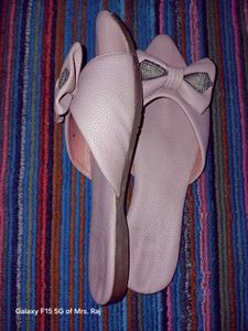 Pink Bow Sandals