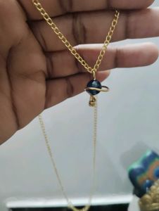 Saturn Inspired Necklace