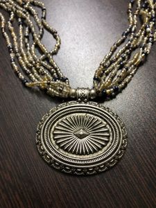 Beaded Necklace &amp; Earrings Set 104