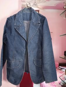 Blue Women&#39;s Denim Jacket