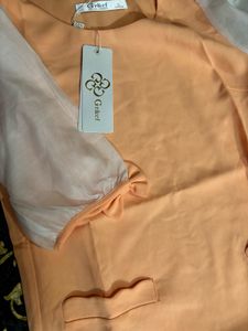 Peach Mini Dress