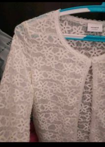 White Soft  Cardigan.
