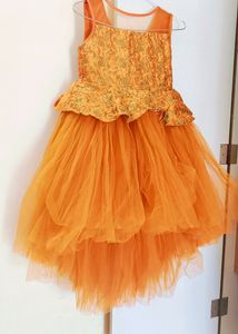 Branded Golden Cute Frock 😍