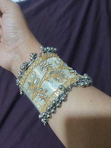 NEW Ethnic Cuff Bracelet with Ghungroo