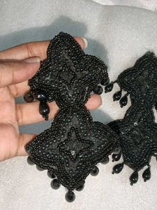 Long Black Earings