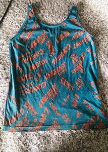 Graphic Print Tank Top