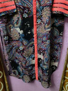 Paisley Print Shirt kurta