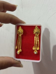 Elegant Gold Earrings