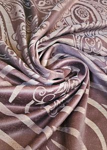 Imported Self Shimmer Print Hijab/Scarf