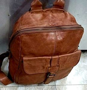 🔥  Sale 🔥  Brown Leather Backpack