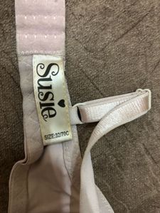 Light peach bra with lace details [used]