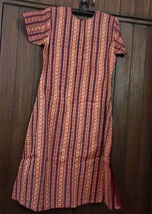 Purple Striped Suit Set