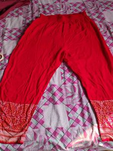 Red Palazzo Pants
