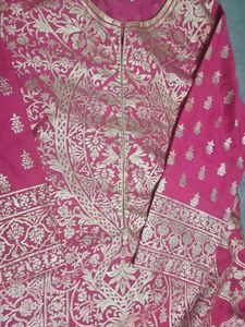 Pink & Gold Kurta