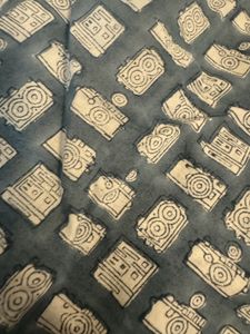 Camera Block Print Shirt