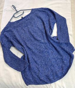 🎁Buy1 Get1 Free Blue Knitted Top