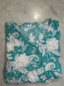 Paisley Print Top
