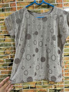sparkle silver top