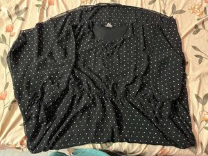 Polka Dot Maxi Dress