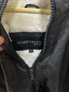 Dimension Leather Jacket