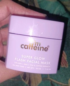 mCaffeine Flash Facial Mask