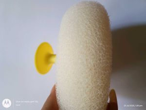 new exfoliating scrub bath sponge scrubber