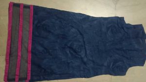 Blue Kurti Very Elegant Sleeveless