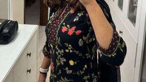 Suvasa Floral Print Kurta