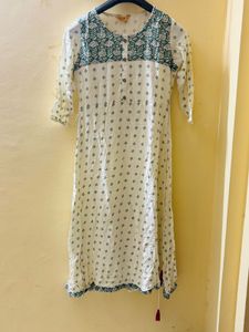 White Kurta New