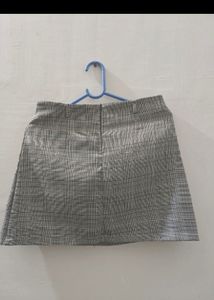 La Chic Pick Short Plaid A-Line Mini Tennis Skirt
