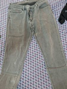Gray Denim Jeans
