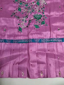 Elegant pattu pavadai Set