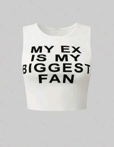 Trendy Graphic Crop Top