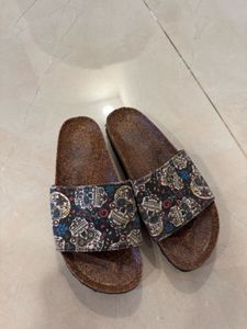 Stylish Skull Printed Slippers , UK 6/EU 39