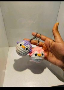Crochet Penguin Keychains 🐧