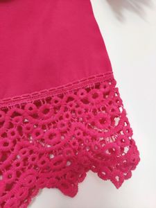 Pink Off Shoulder Top