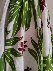 Vintage A-line Floral Print Dress