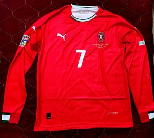 RONALDO #7 Portugal Embroidery Jersey