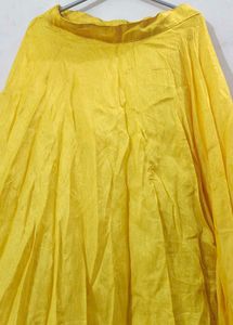yellow pretty lehenga