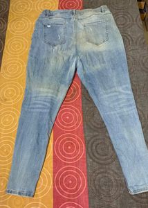 patch work jeans