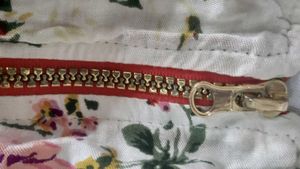 Pretty floral print uneven length dress for women