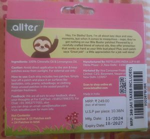 Anti Mosquito Patches