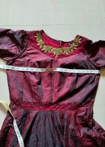Designer Gown With Dupatta